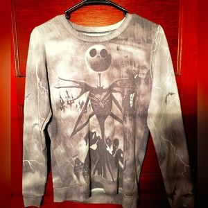 Hot Topic Disney Nightmare Before Christmas Light Sweater Small